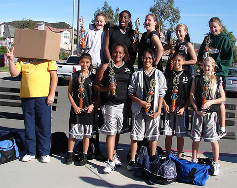 Simi Valley California Travel, Club, AAU Basketball Team serving the Conejo Valley, Simi Valley, Thousand Oaks, Moorpark and Westlake Areas